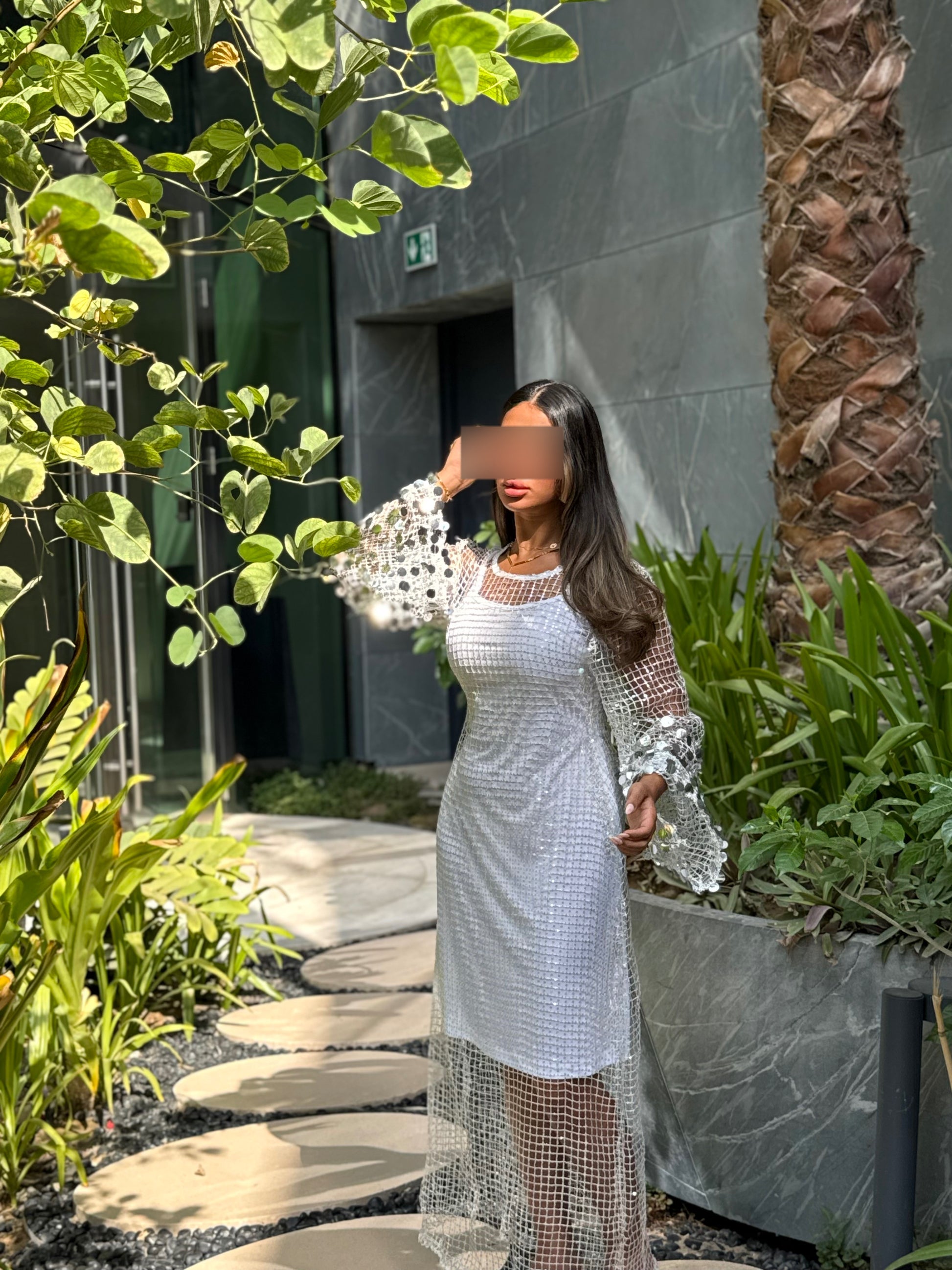 Glowy coverup dress #NEW