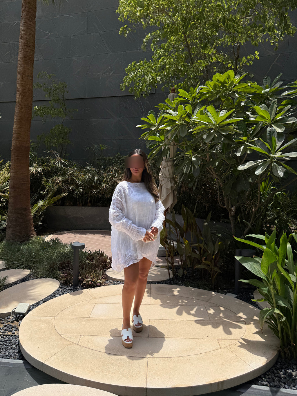 Oversize waves dress #NEW