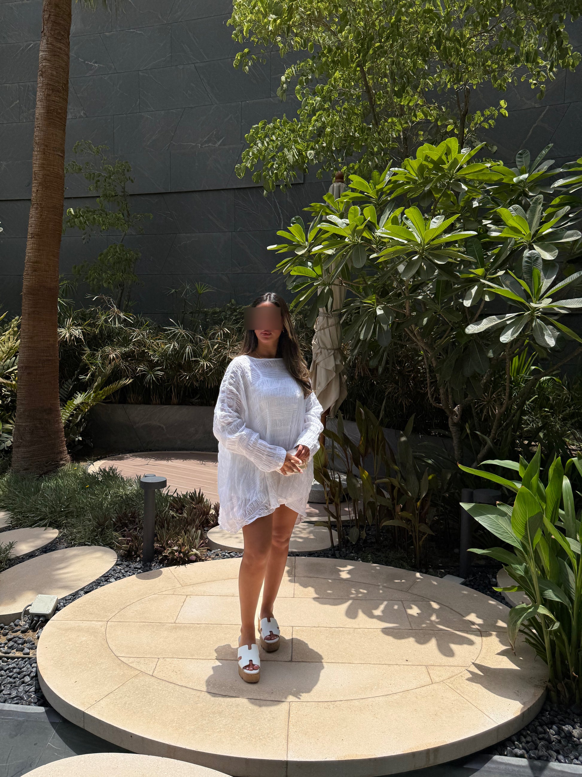 Oversize waves dress #NEW