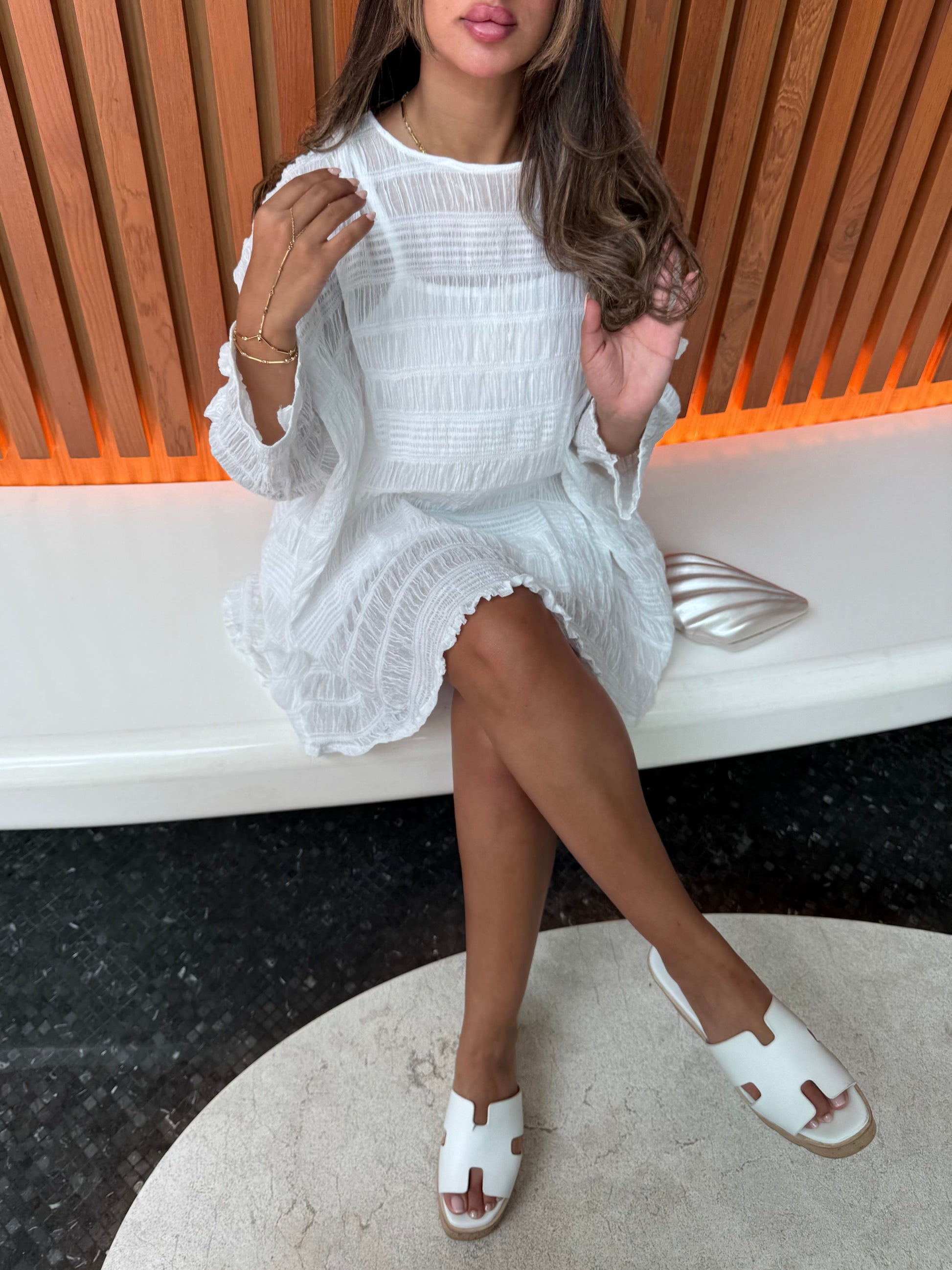 Oversize waves dress #NEW