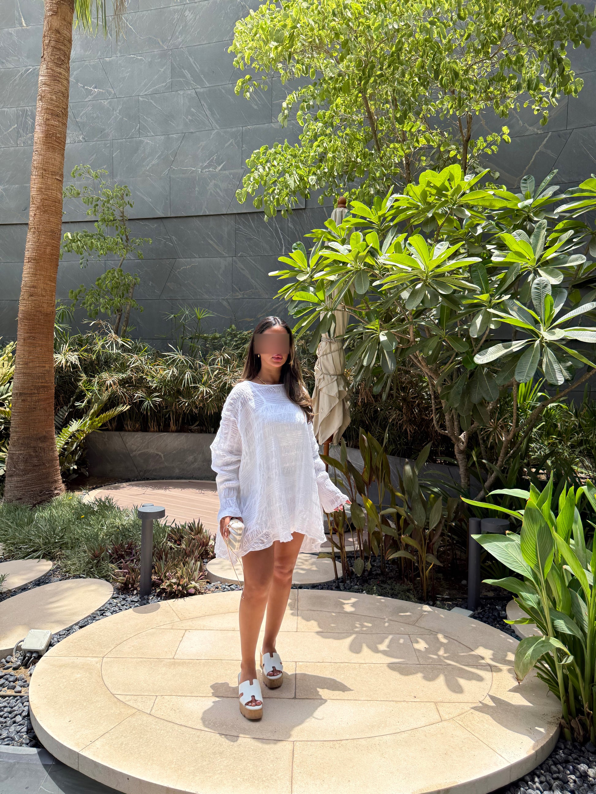 Oversize waves dress #NEW