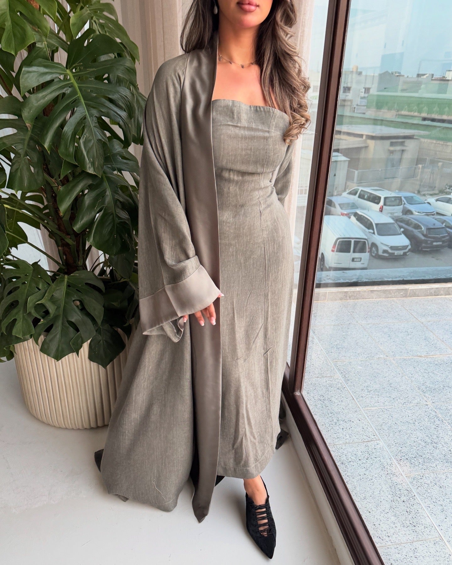 Shades of grey kaftan’25🌙