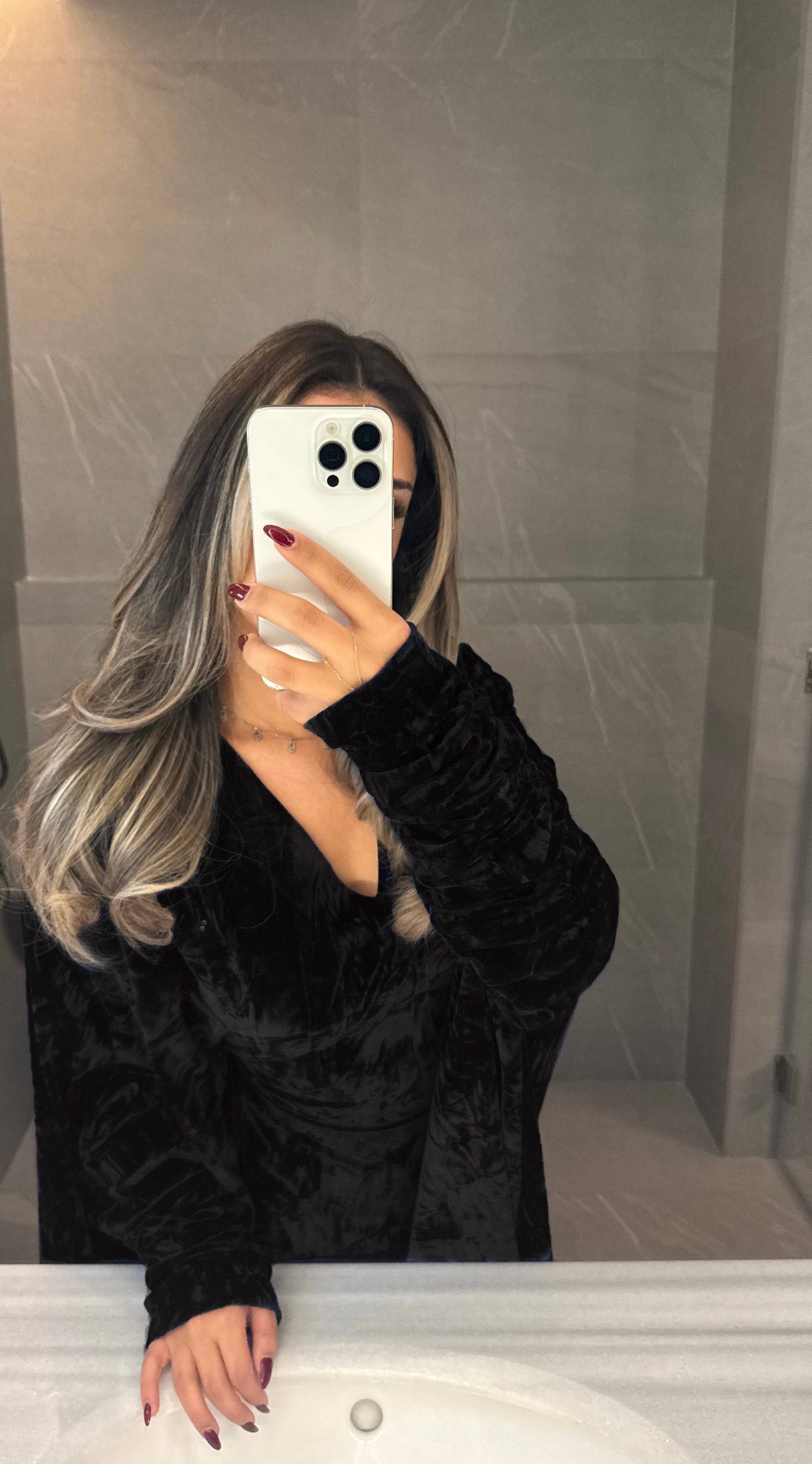 Velvet dress