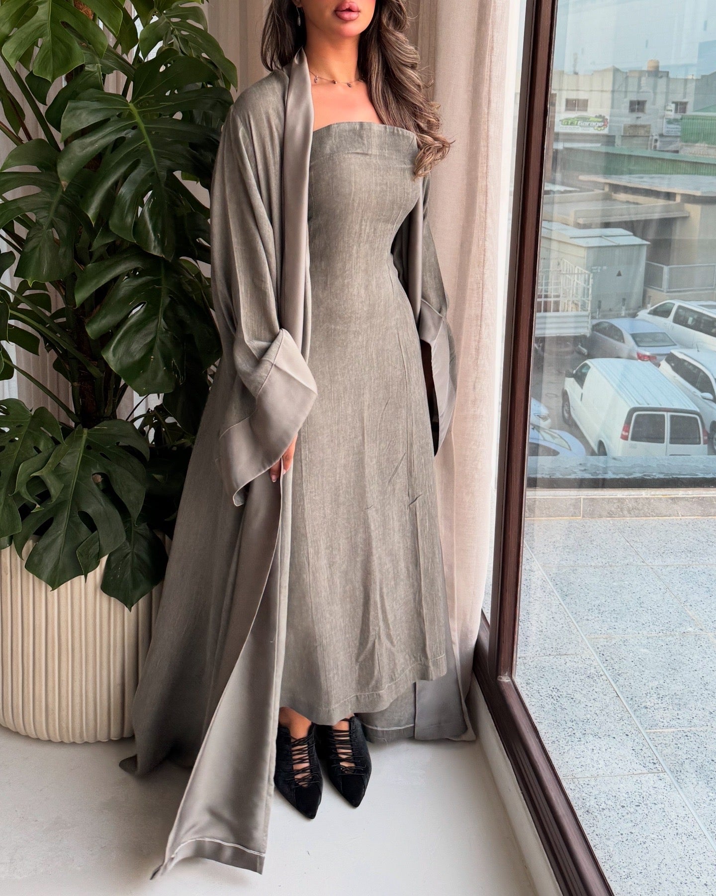 Shades of grey kaftan’25🌙