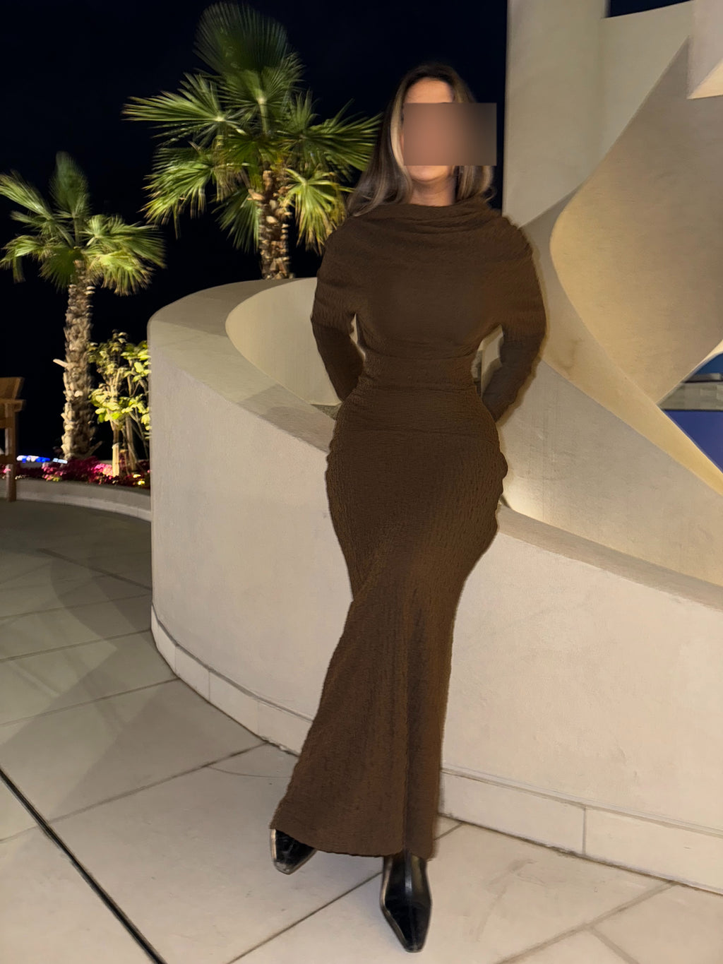 off- shoulder dress