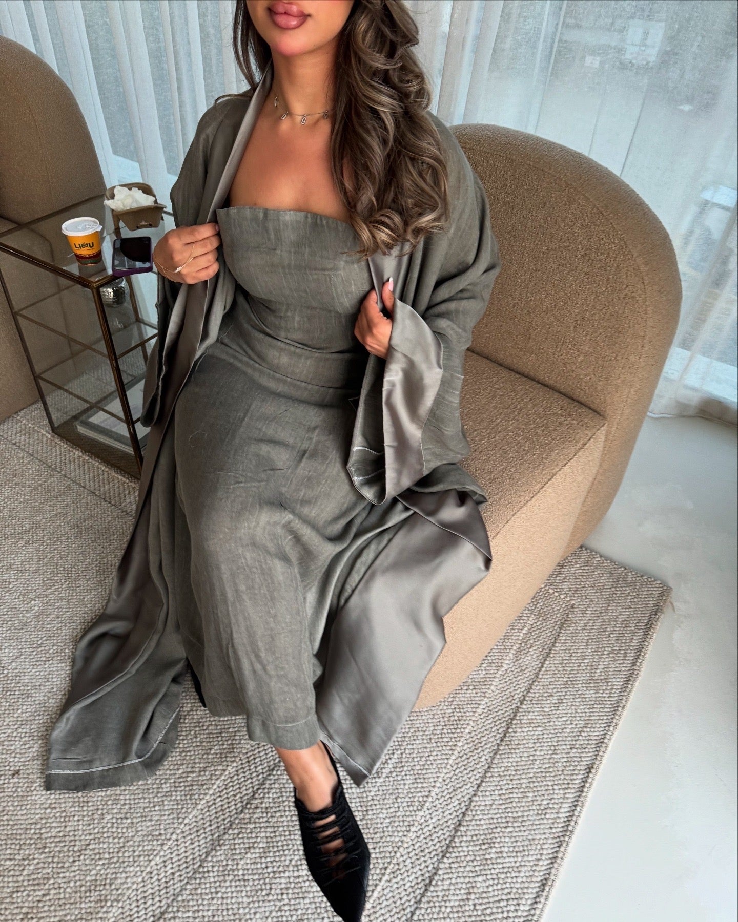 Shades of grey kaftan’25🌙