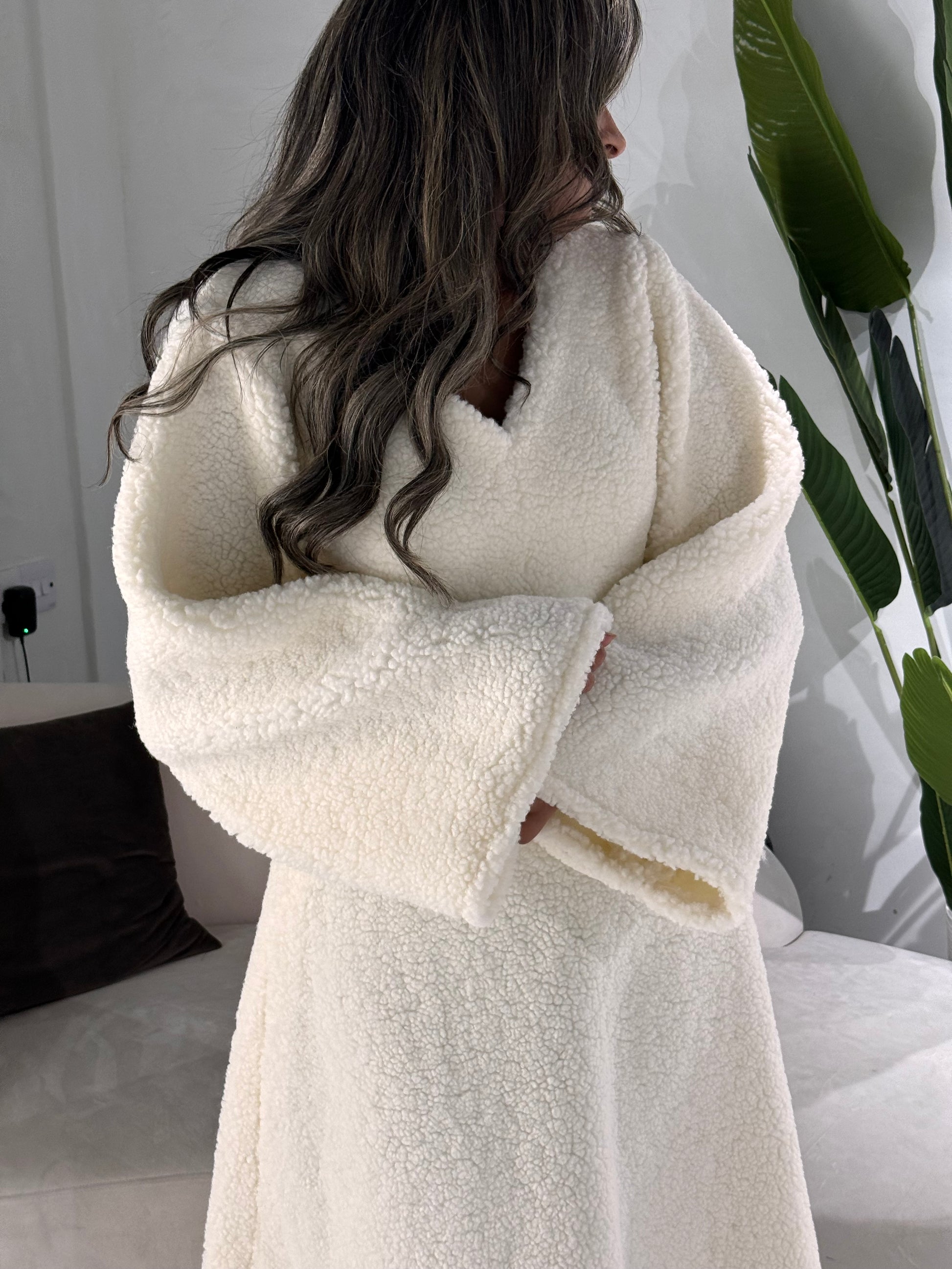 Cozy shearing dress
