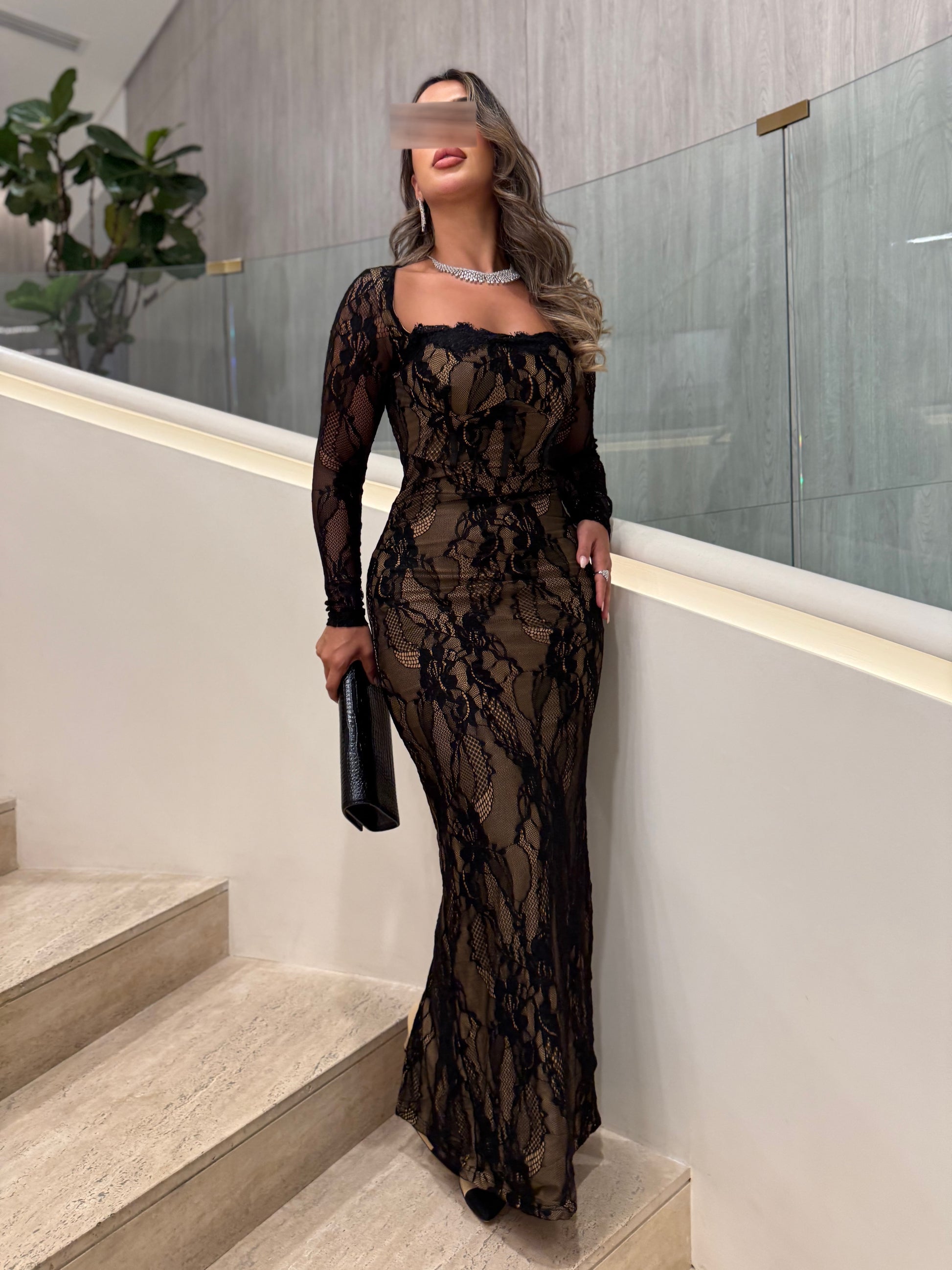 Lace dress #New