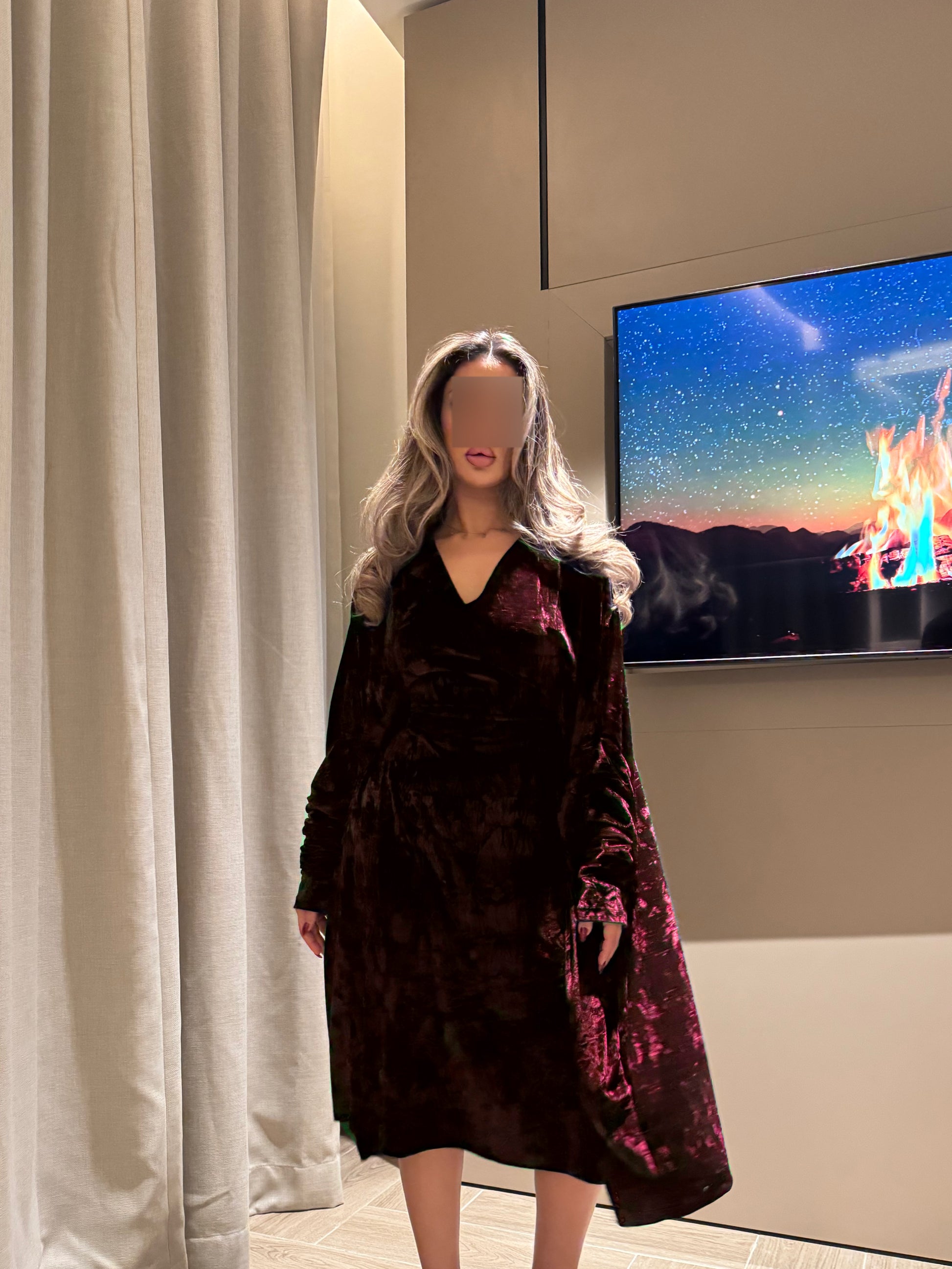 Velvet dress